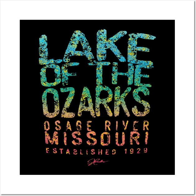 Lake of the Ozarks, Osage River, Missouri Wall Art by jcombs